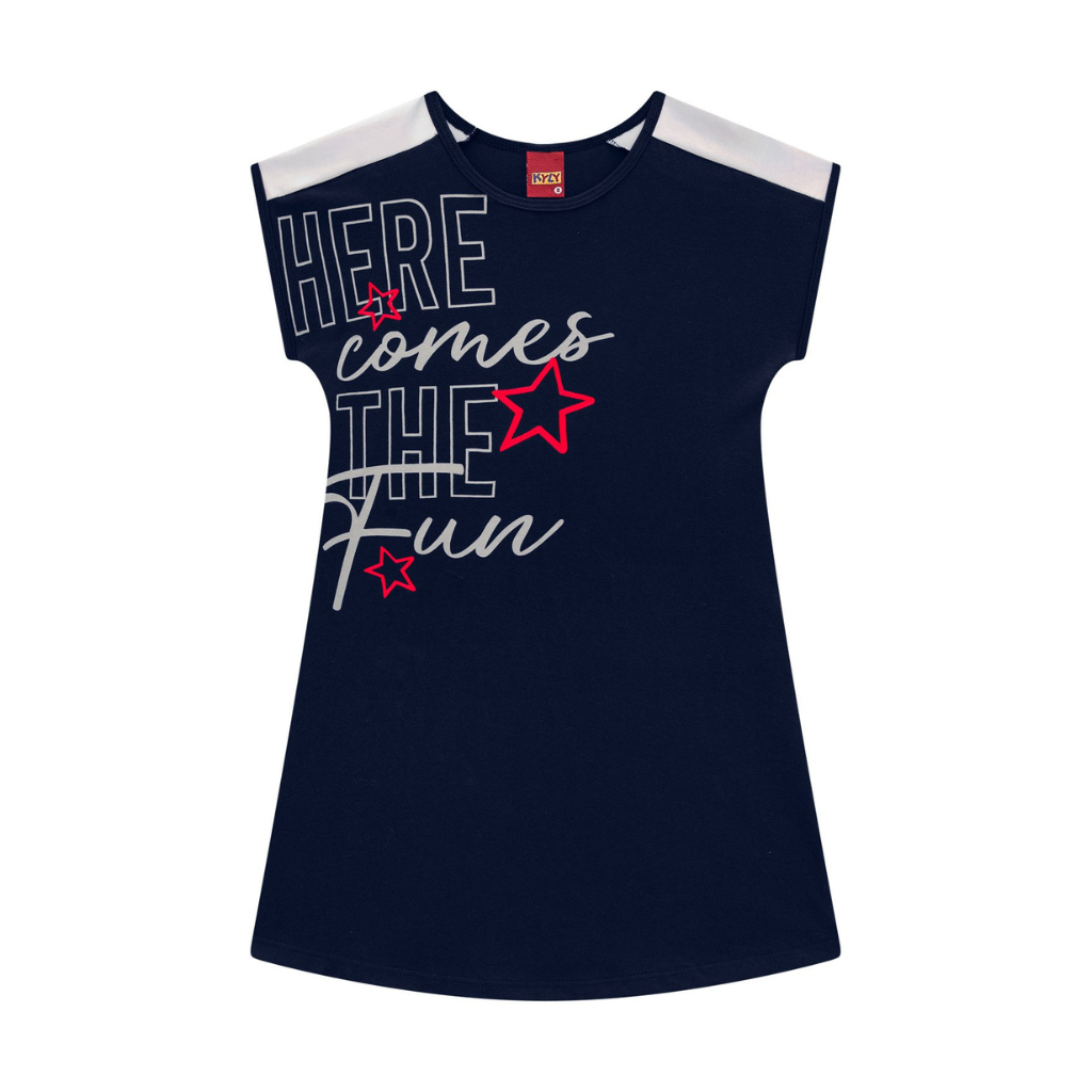 Kyly Here Comes The Fun Printed Dress