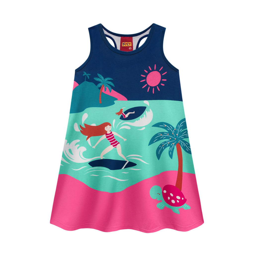 Kyly Surfing Girl Dress