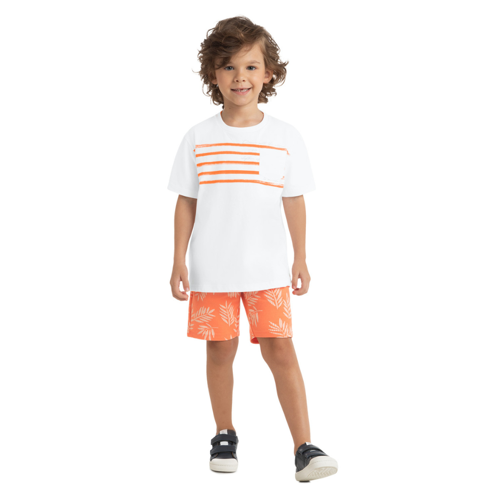 Milon Dance With the Waves Graphic T-Shirt and Shorts