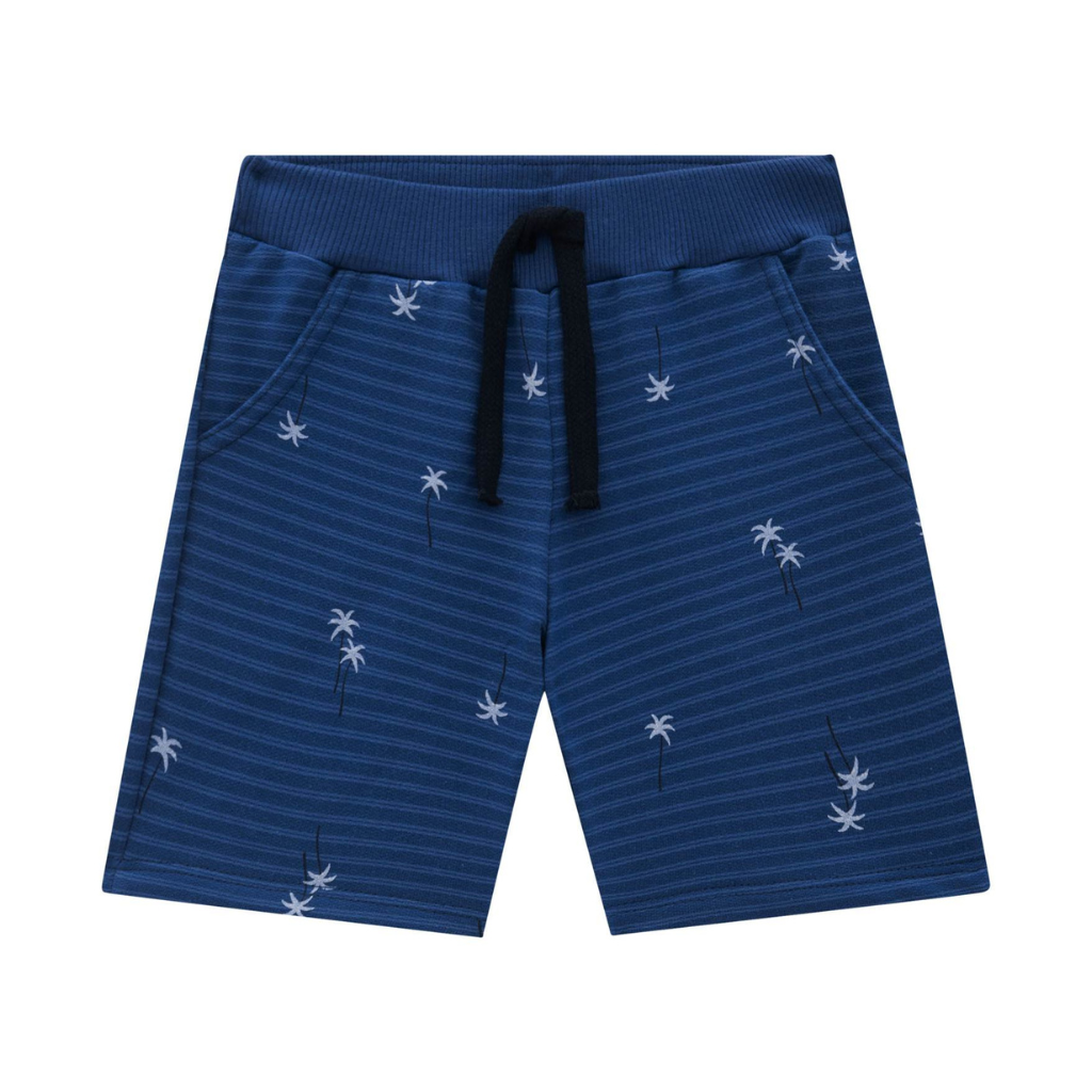 Milon Good Energy Graphic T-Shirt and Striped Cotton Shorts