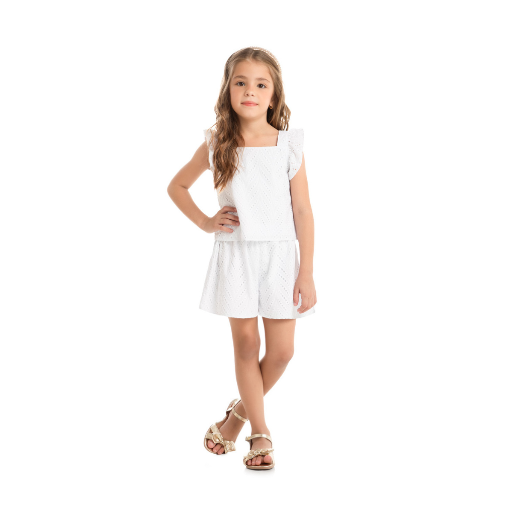 Milon Laise Top and Shorts Set