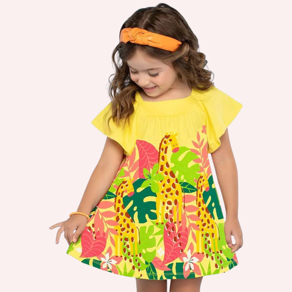 Nanai White Safari Dress