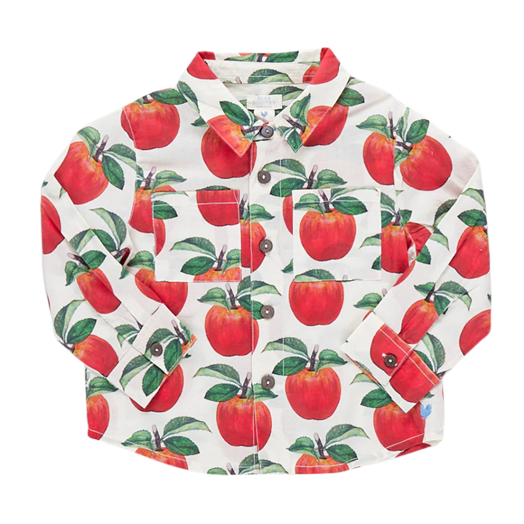 Pink Chicken Boys Jack Shirt - Painted Apple