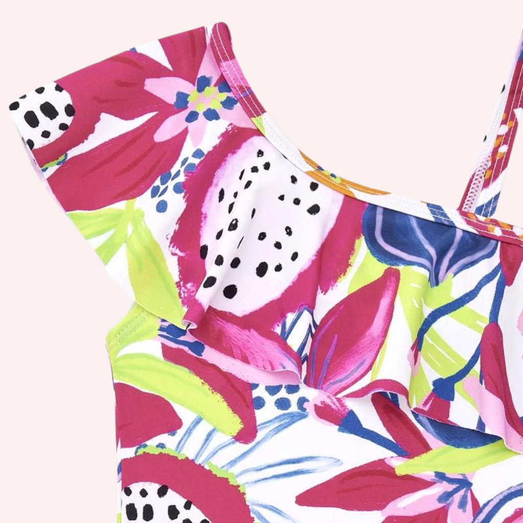 TucTuc Acid Bloom Multicolored Bathingsuit