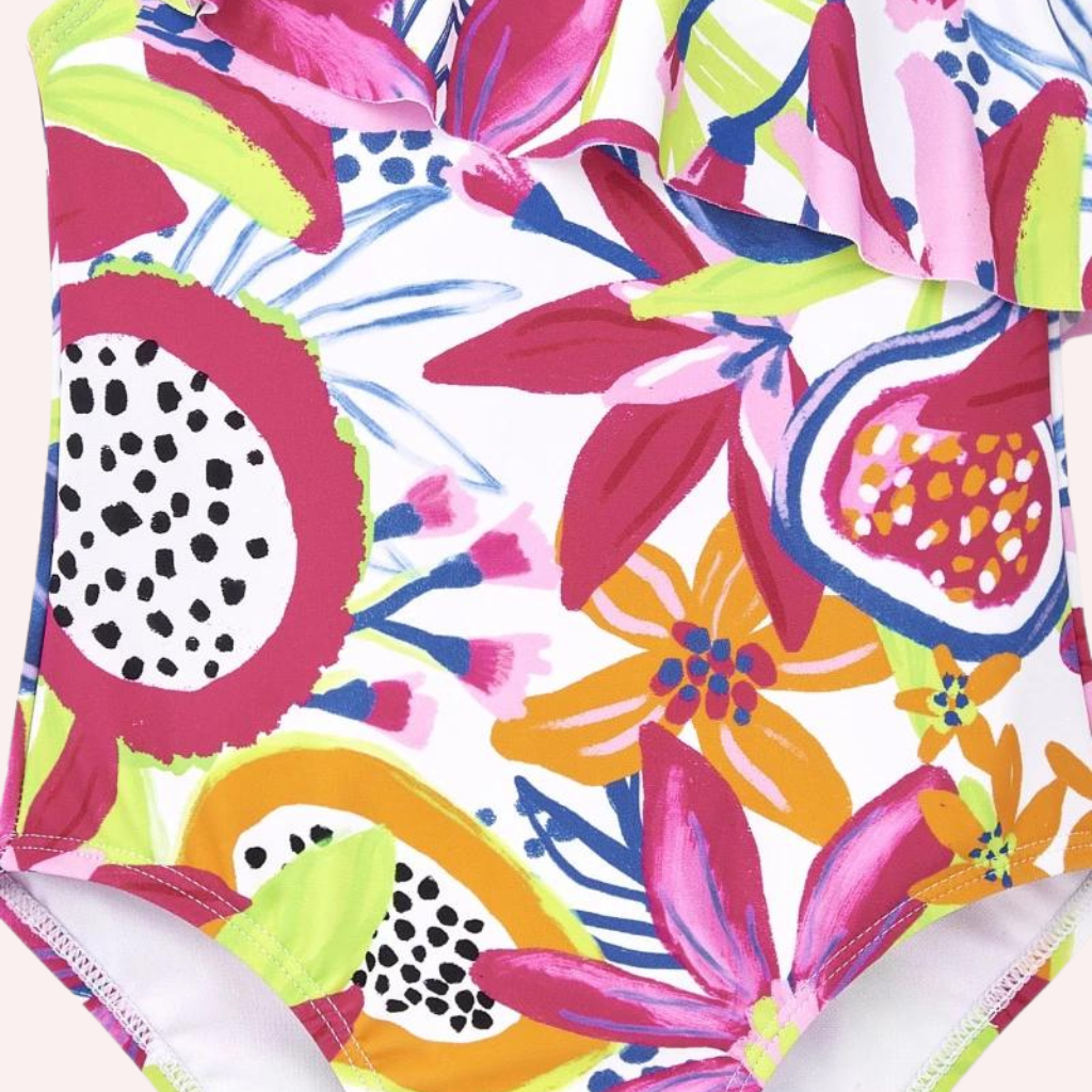 TucTuc Acid Bloom Multicolored Bathingsuit