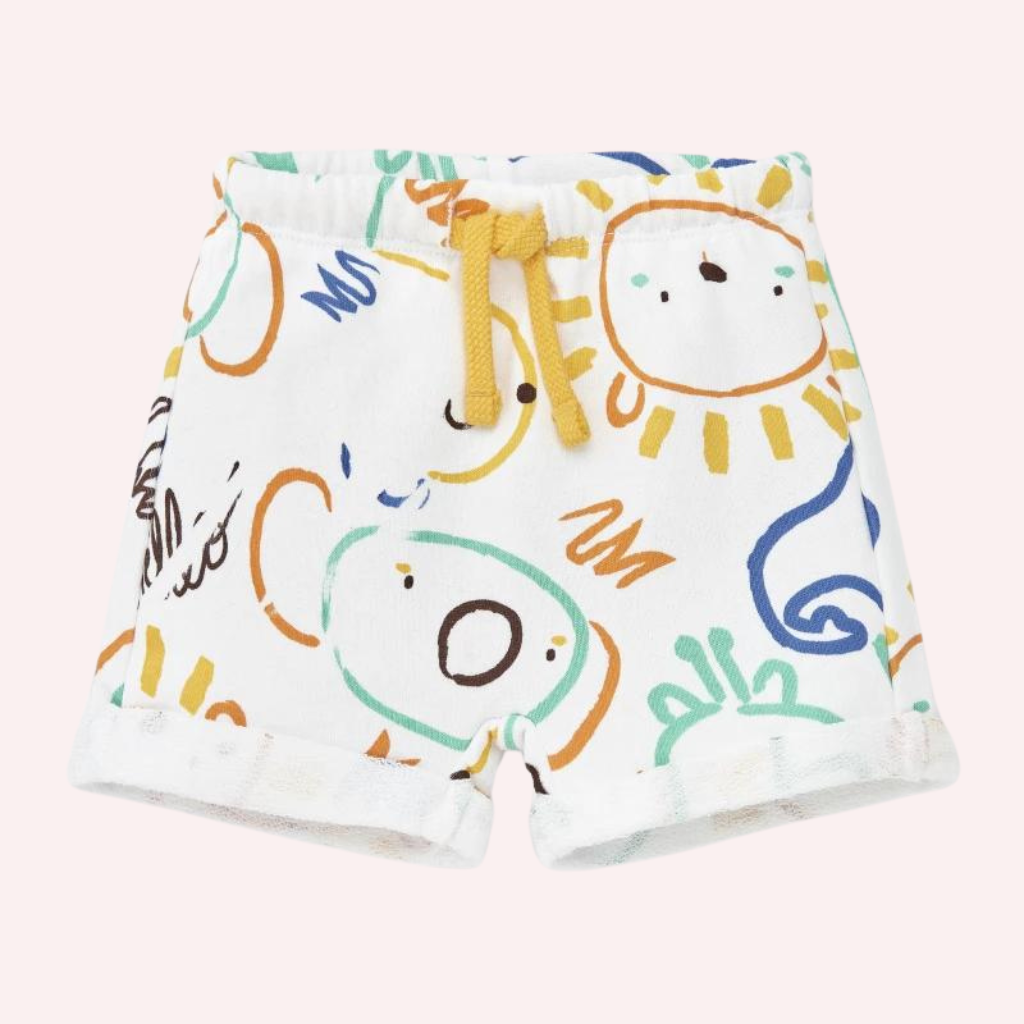 TucTuc Animal Life Yellow Knit Set