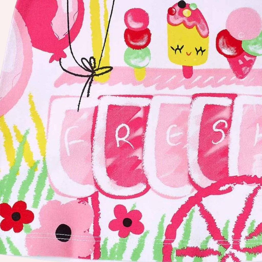 TucTuc Creamy Ice White Knit Dress