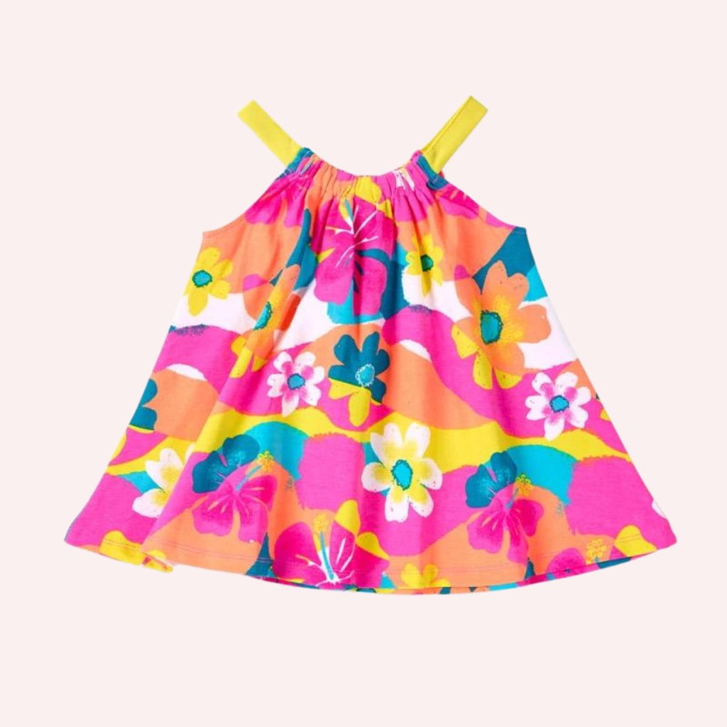 TucTuc Laguna Beach Fuchsia Knit Dress