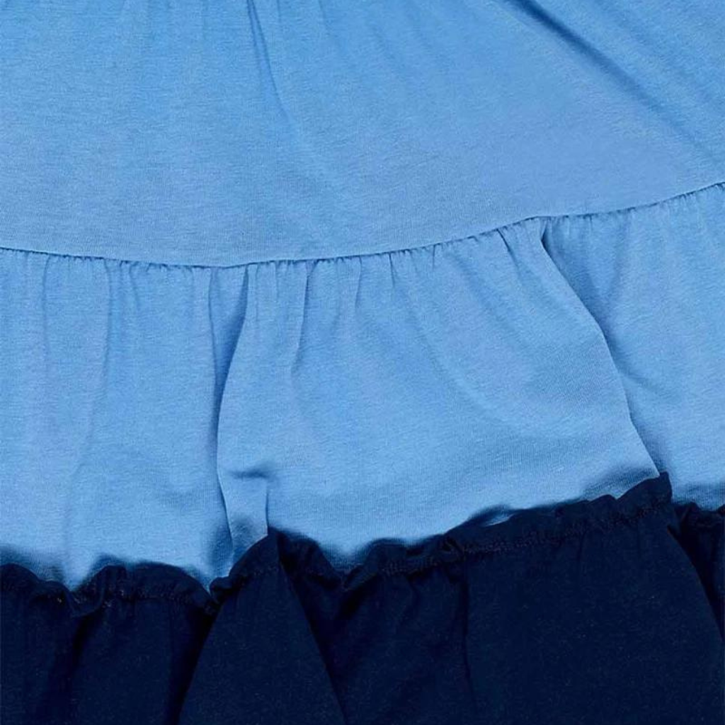 TucTuc NK Carnet De Voyage Pink and Blue Knit Dress