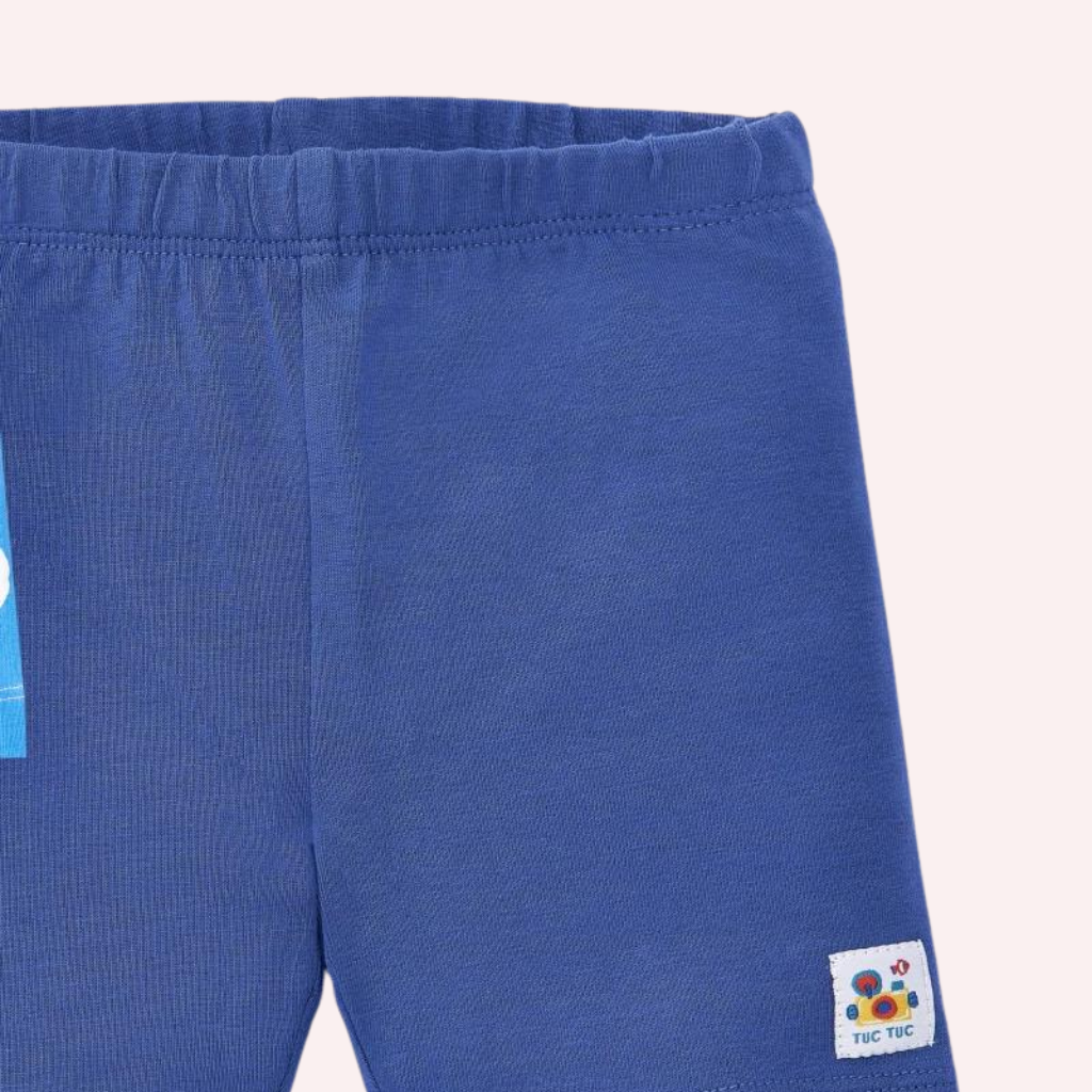 TucTuc Salty Air Blue and White Knit Set