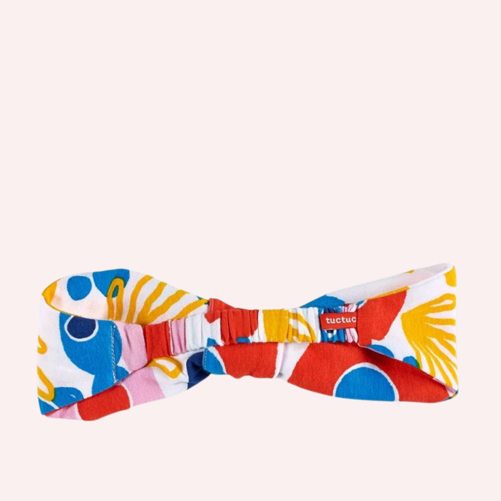 TucTuc Salty Air White Knitted Headband