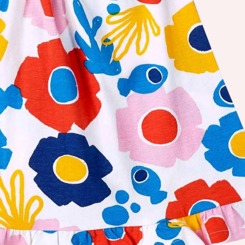 TucTuc Salty Air White Knitted Strap Dress