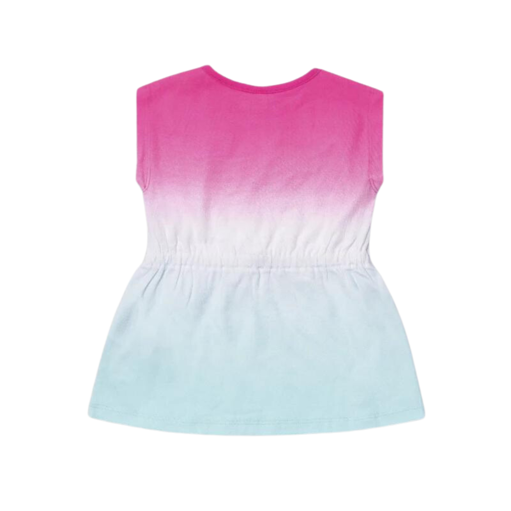 TucTuc Seashell Tie-Dye Knit Dress