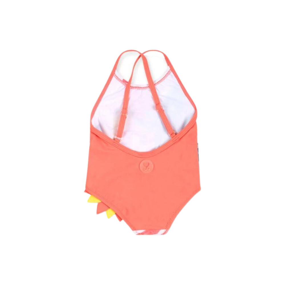TucTuc Treasure Island White Print Swimsuit