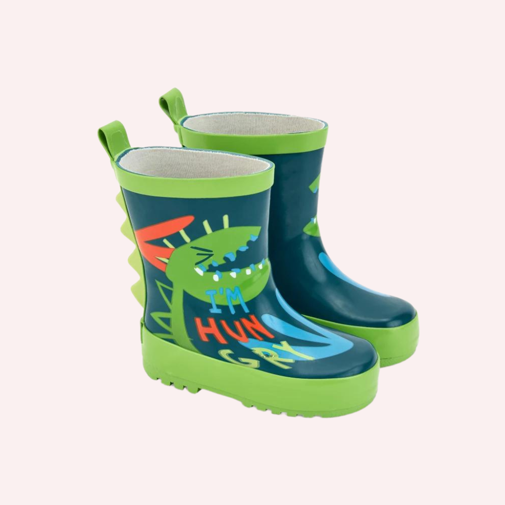 TucTuc Tropadelic Green Rain Boots