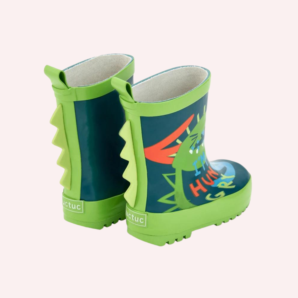 TucTuc Tropadelic Green Rain Boots