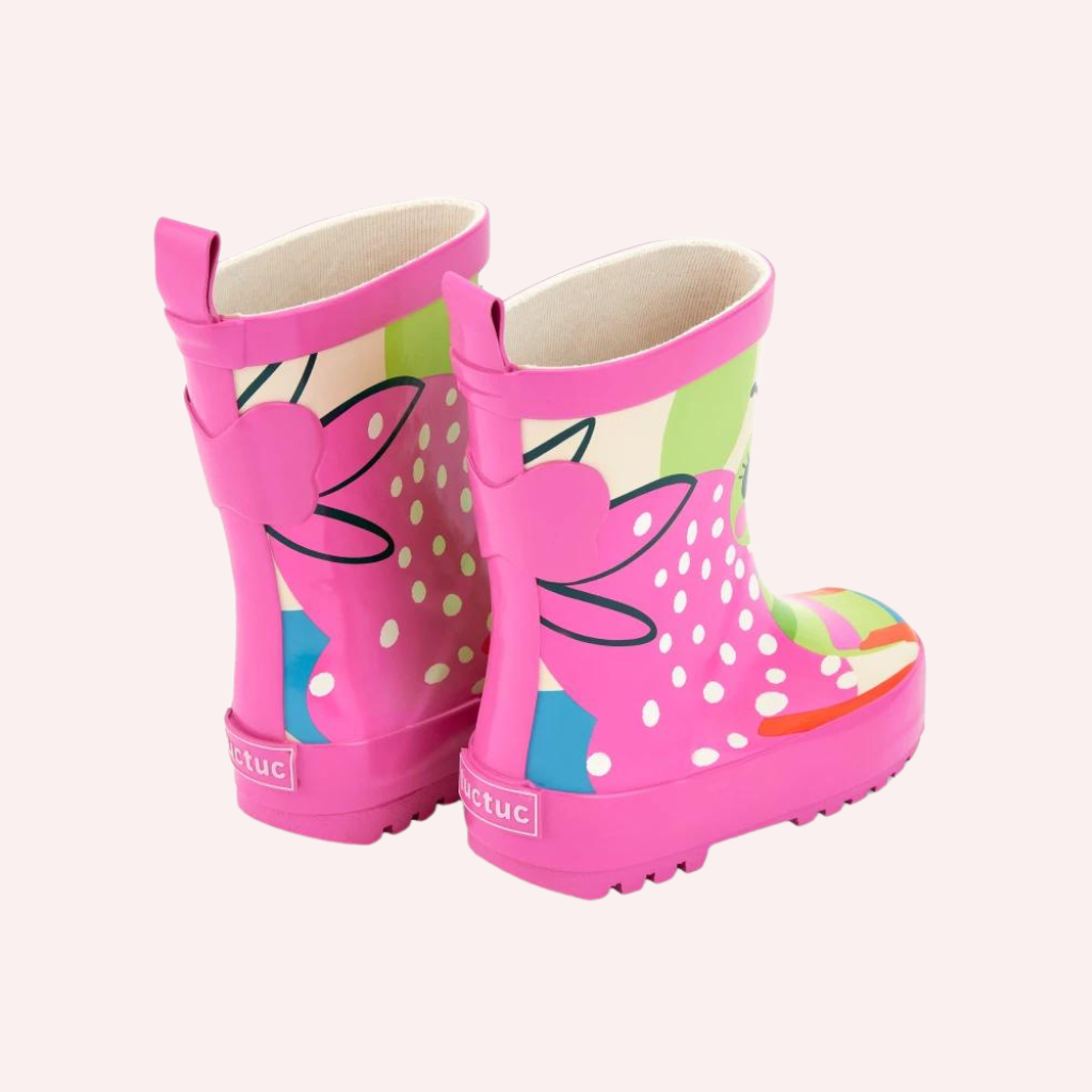TucTuc Tropadelic Pink Rain Boots