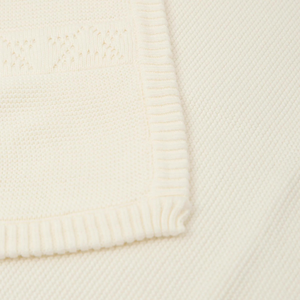 Tutto Piccolo Off White Blanket