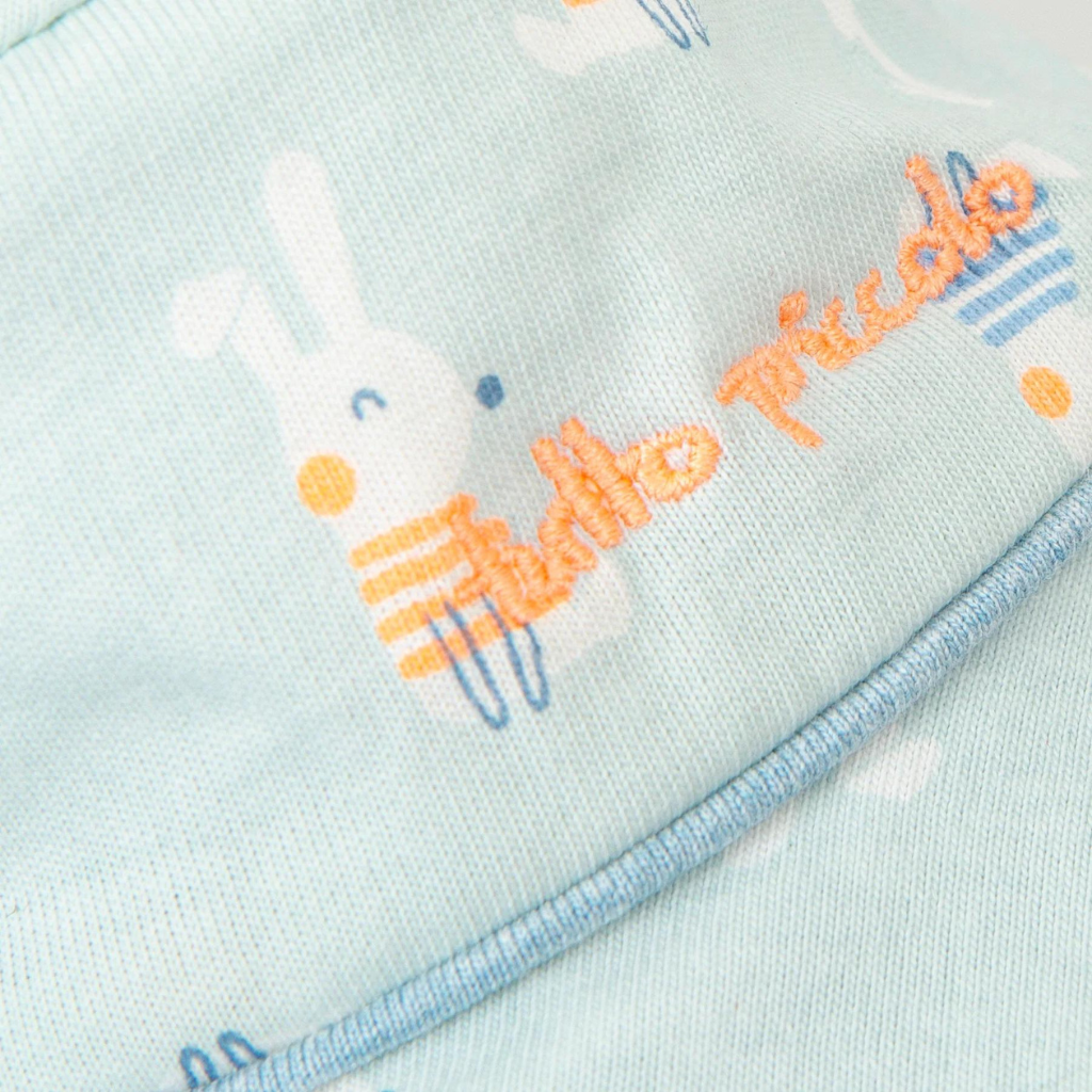 Tutto Piccolo Sea Green Bunny Bucket Hat