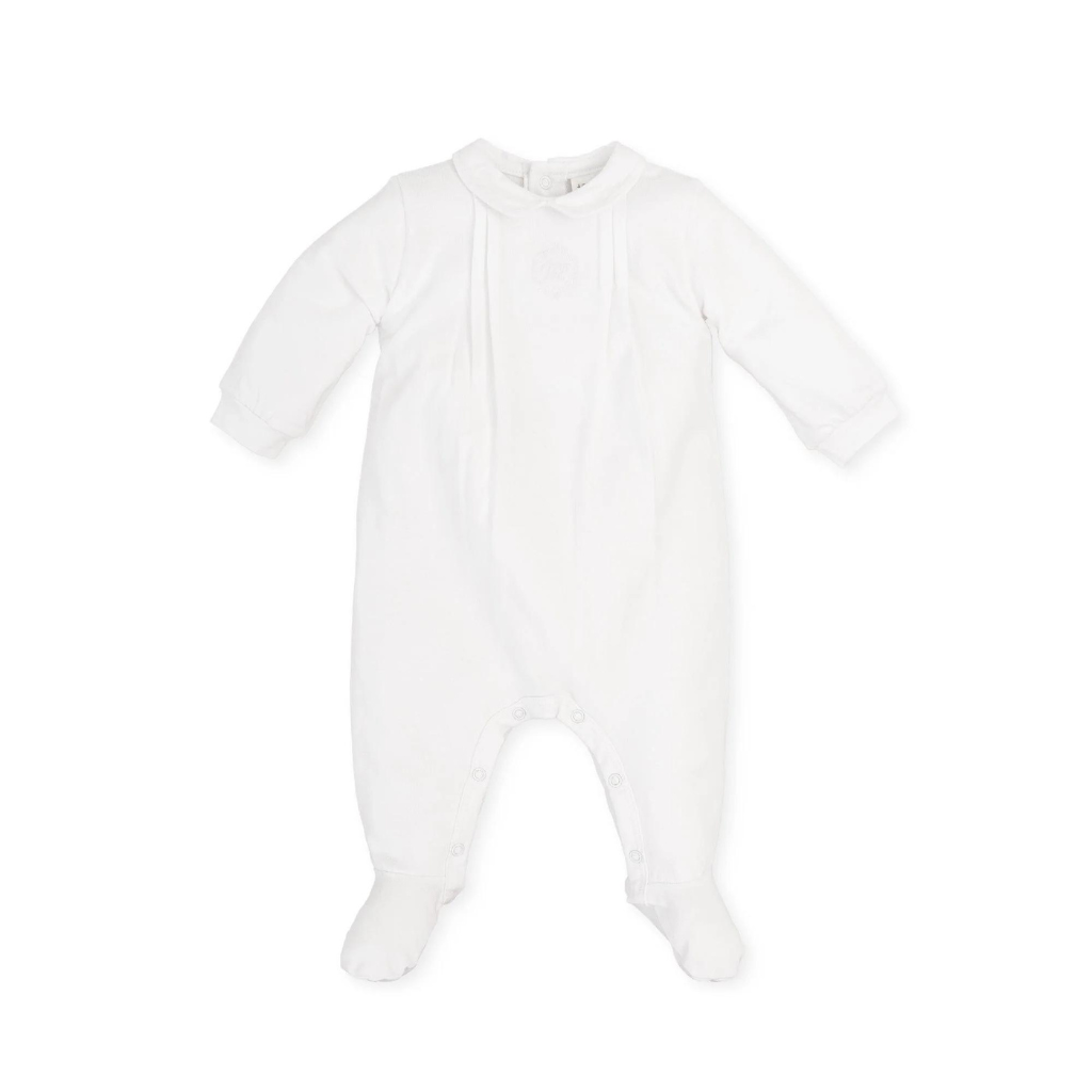 Tutto Piccolo Campanilla BabyGrow - Sky Blue and White