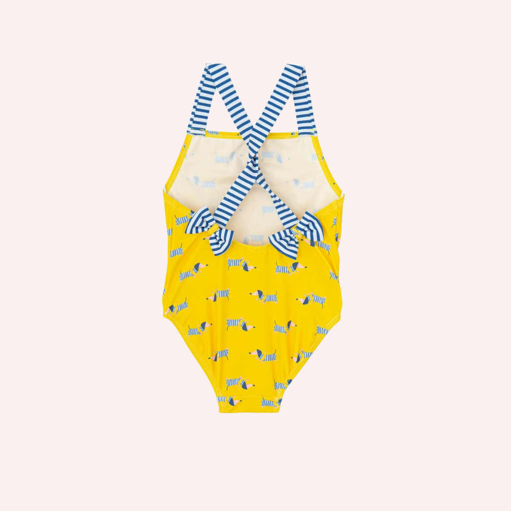 Tutto Piccolo Yellow Swimsuit