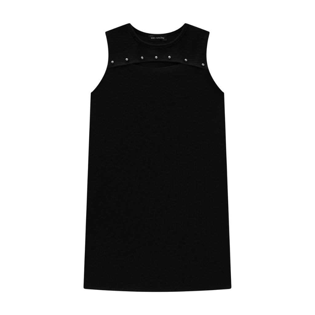 Vic & Vicky - Shine Channeled Knitted Dress