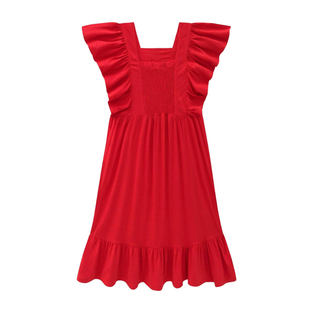 Vic & Vicky Viscose Slub Dress