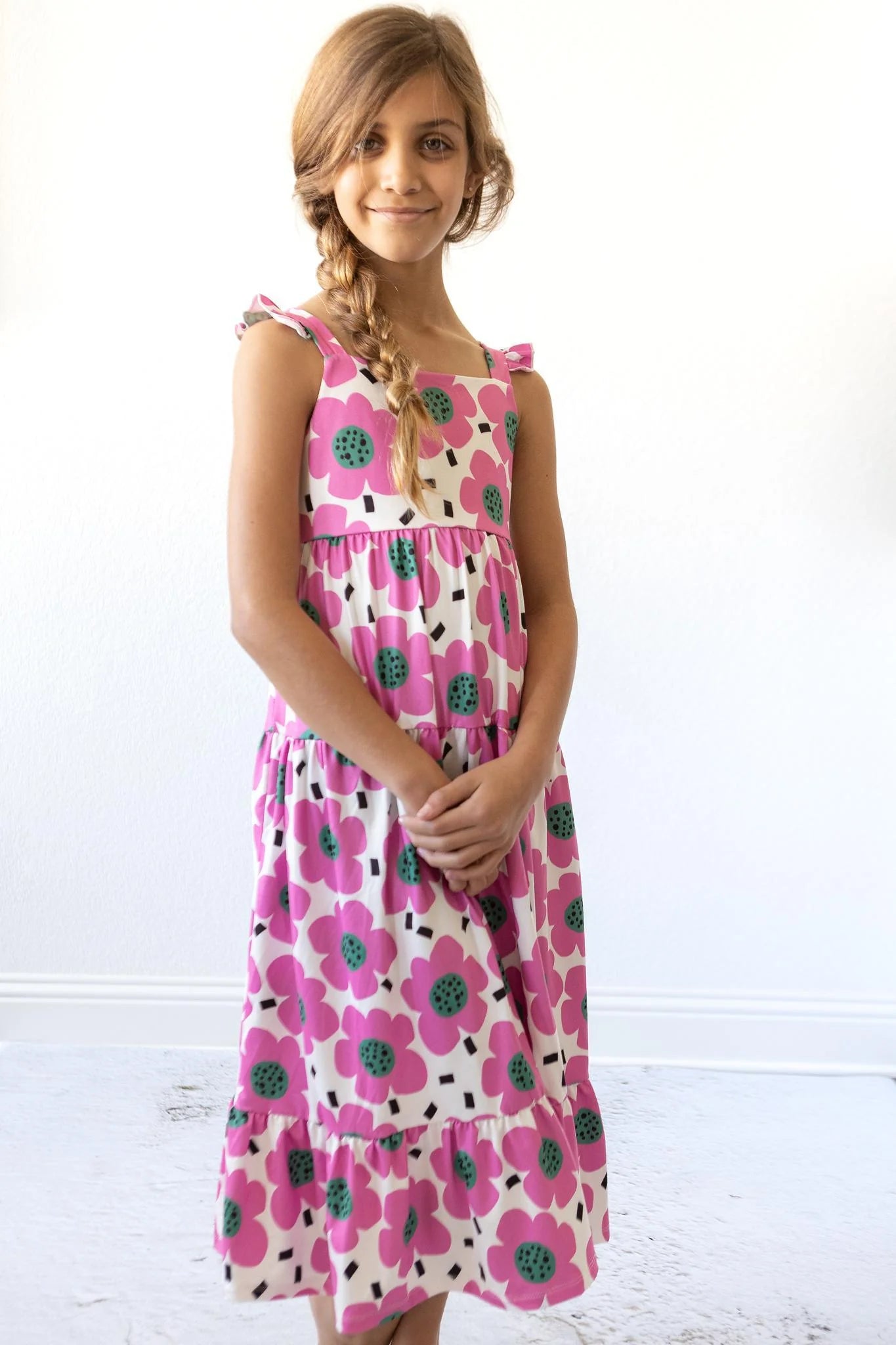 Mila & Rose I Lilac You Ruffle Maxi Dress