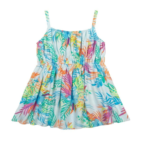 Minoti Tropical Colorful Strappy Dress