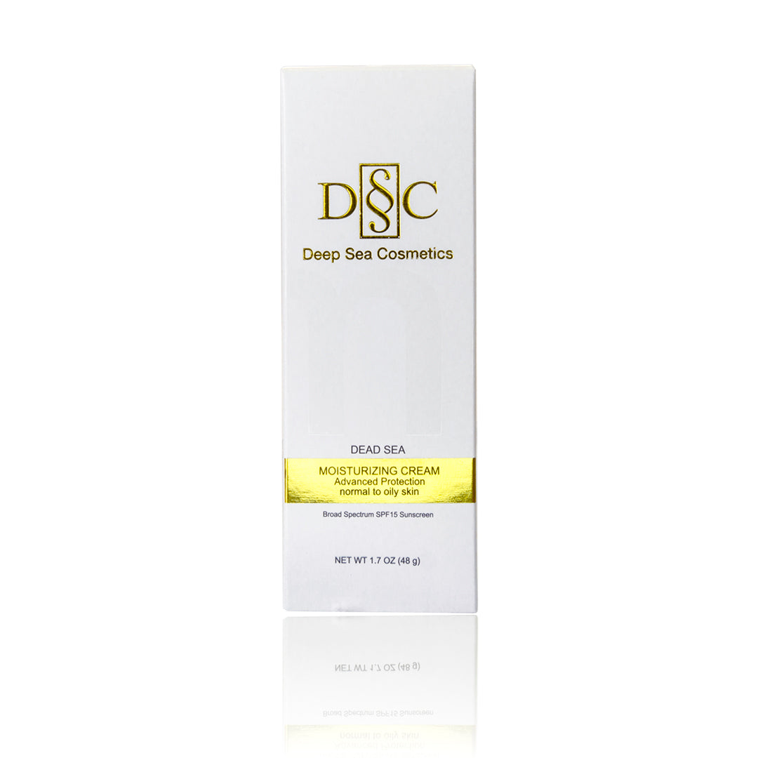 Deep Sea Cosmetics Dead Sea Moisturizing Facial Cream - For Normal to Oily Skin