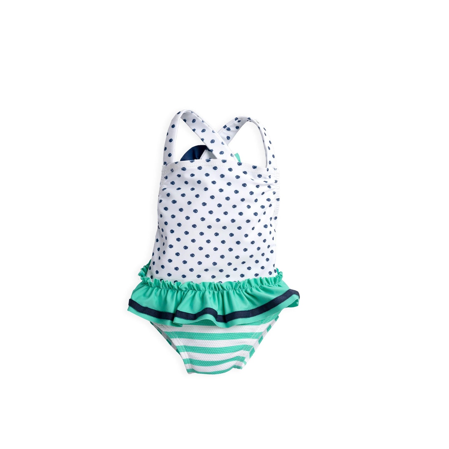 Tutto Piccolo Maillot Swimsuit- Verde Marino