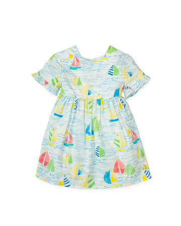 Tutto Piccolo VESTIDO MANGA CORTA VELEROS