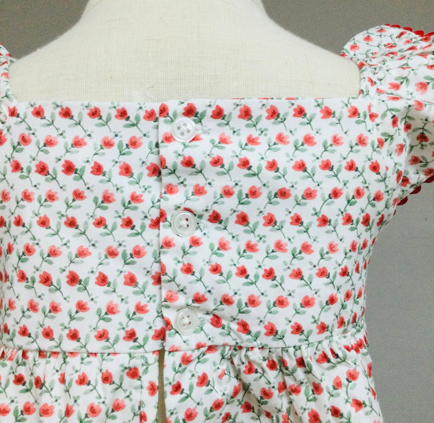 Jilgueritos Kids Tulip Smoked Girl Dress