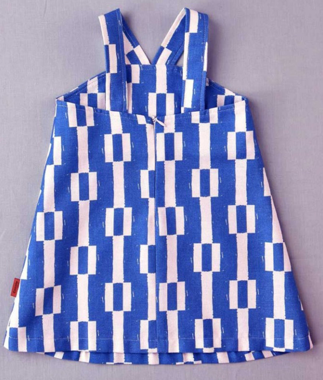 Cocote Baby & Kids Vestido Diseño Étnico Azul