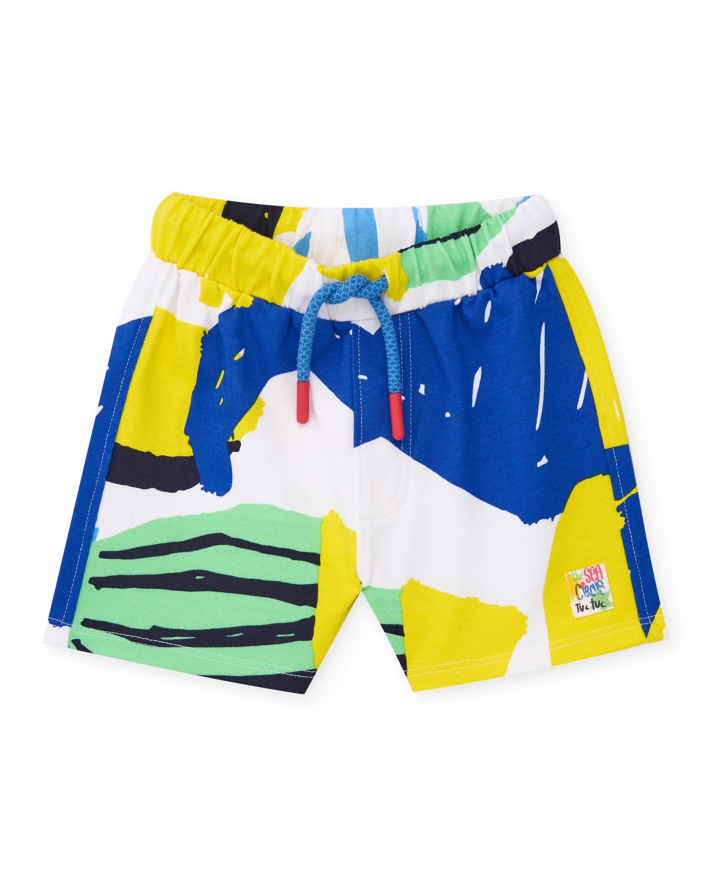 TucTuc Conjunto de niño de punto y estampado artístico