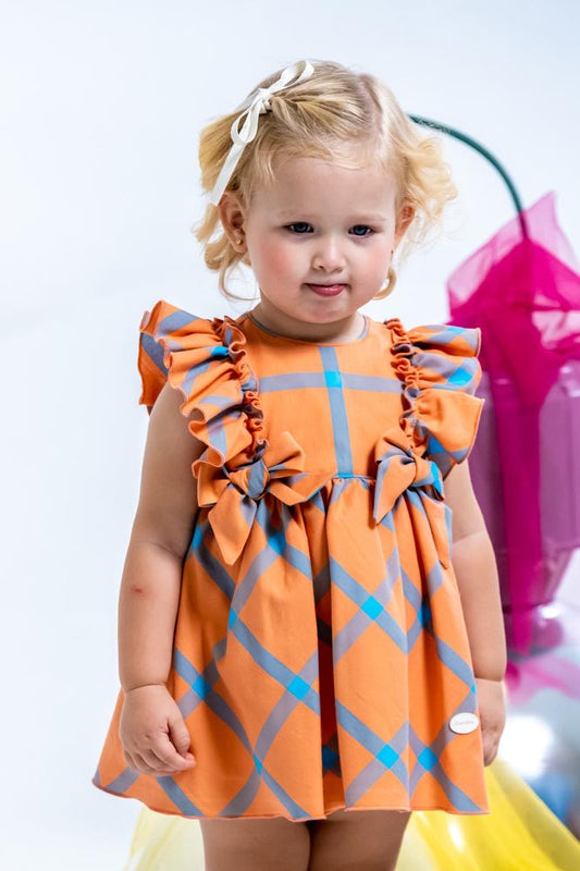 Cocote Baby & Kids Vestido Niña Cuadro Ref. 02-49031