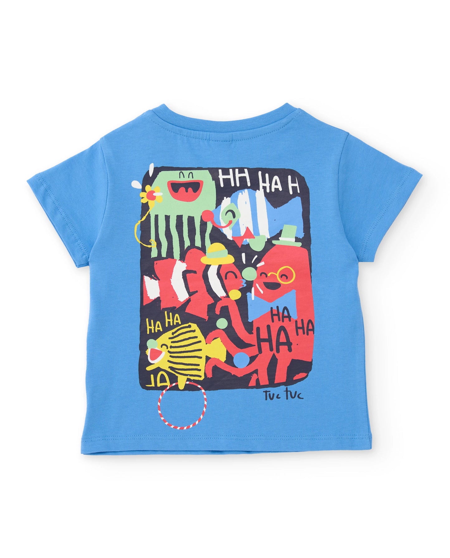 TucTuc Conjunto de niño de punto y estampado artístico