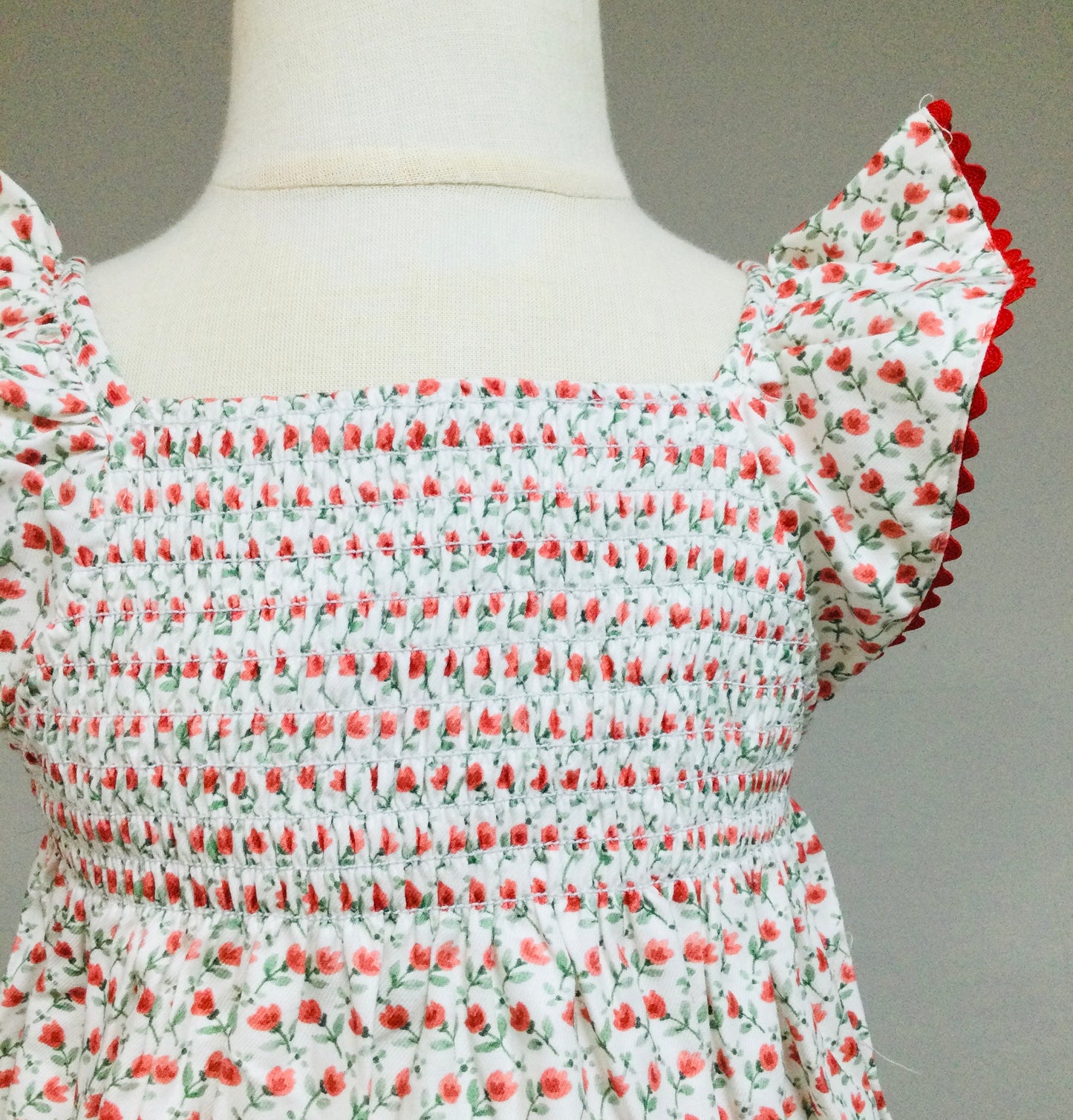 Jilgueritos Kids Tulip Smoked Girl Dress