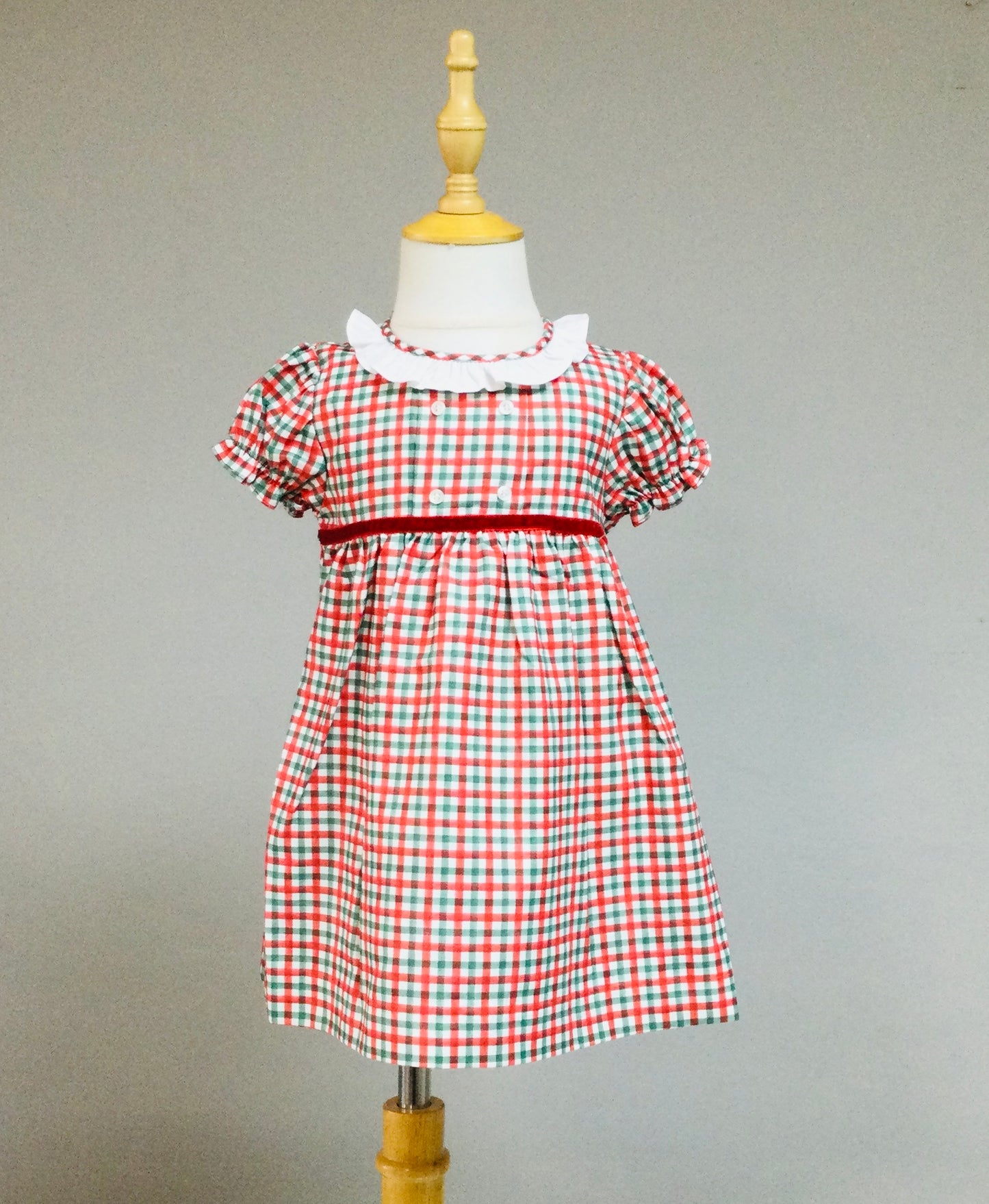 Jilgueritos Kids Tartan Dress