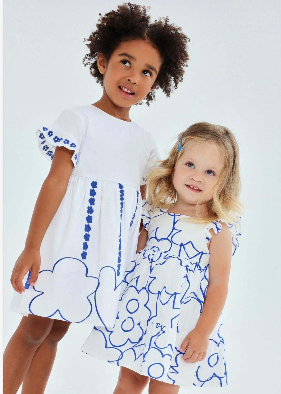 Agatha Ruiz De La Prada Vestido Niña Porcelana