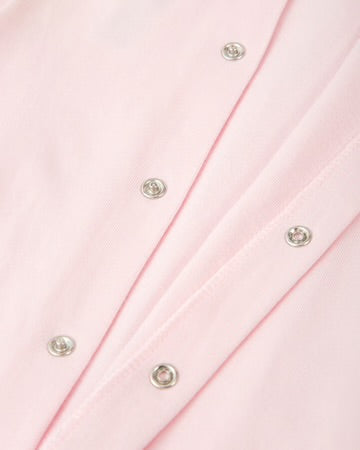 Tutto Piccolo PELELE LARGO RAYAS BOLSILLO ROSA