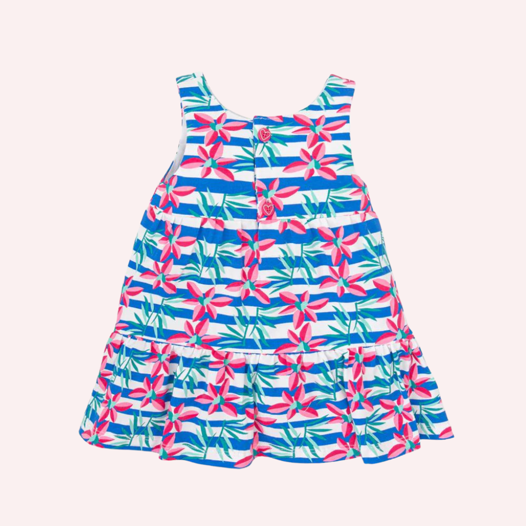 Agatha Ruiz De La Prada Blue Striped Dress