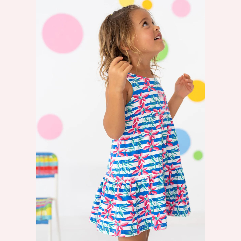 Agatha Ruiz De La Prada Blue Striped Dress