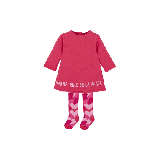 Agatha Ruiz De La Prada Coral Rhombus Dress