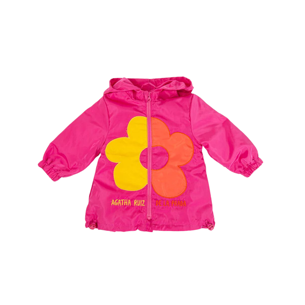 Agatha Ruiz De La Prada Fuchsia Flower Parka