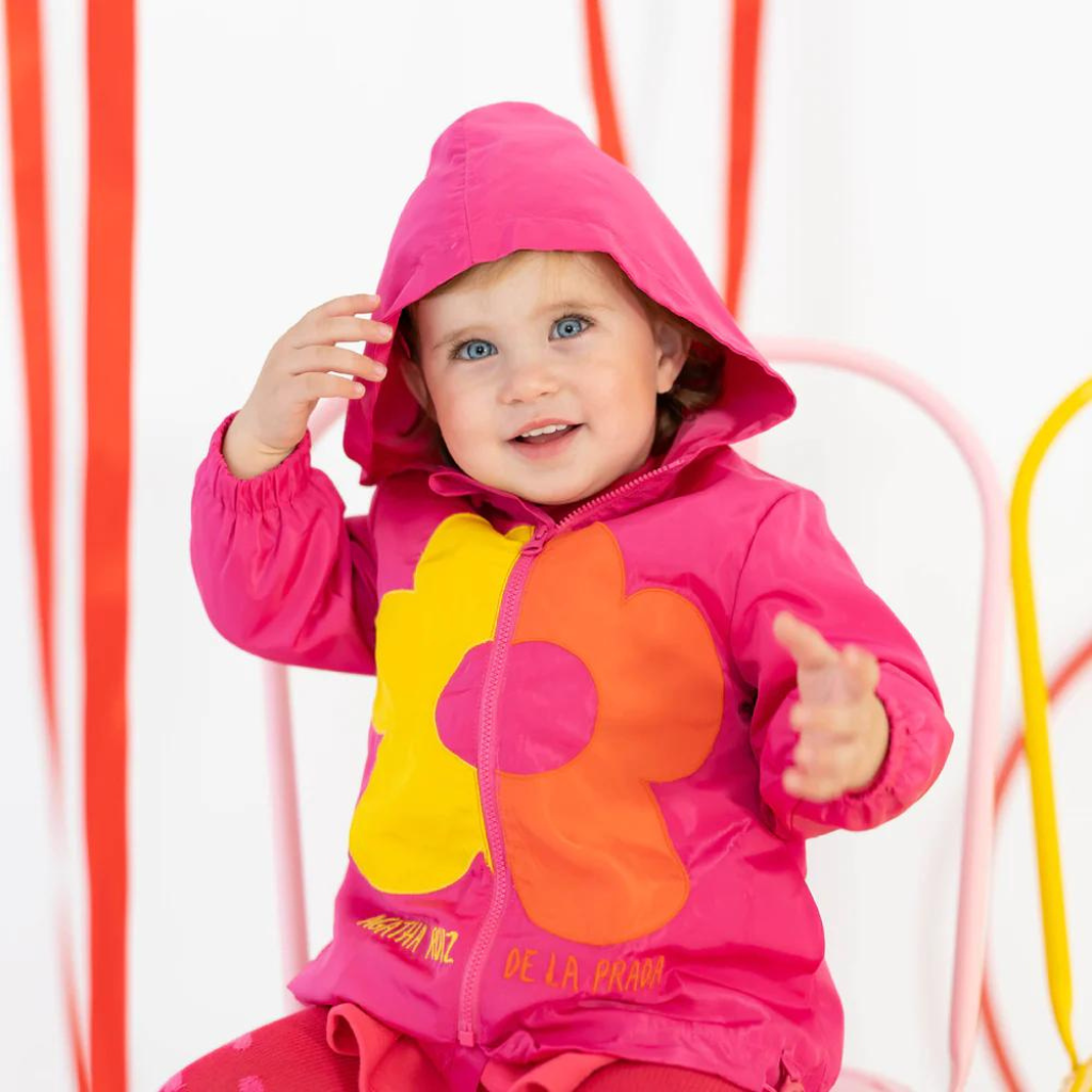 Agatha Ruiz De La Prada Fuchsia Flower Parka