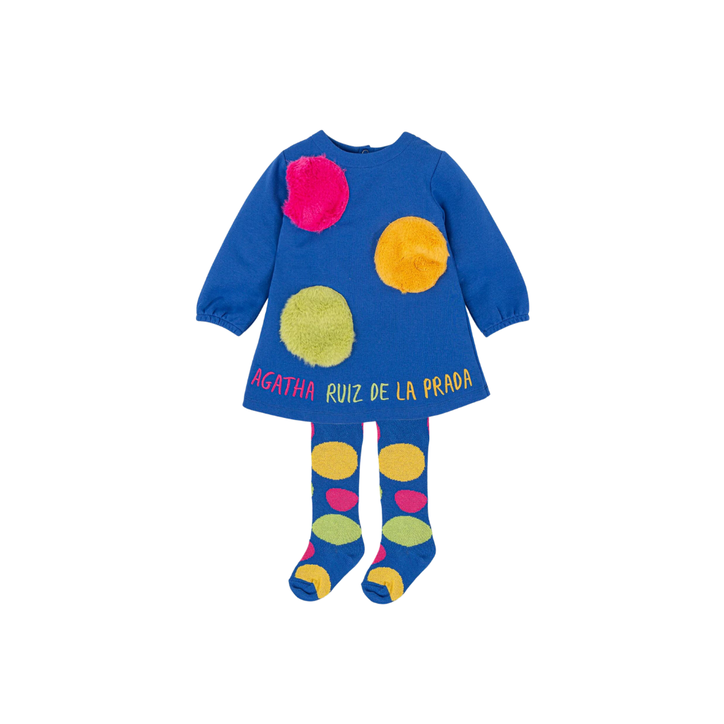 Agatha Ruiz De La Prada Knitted Roma Polka-dot Dress