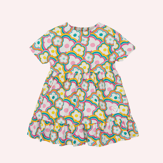 Agatha Ruiz De La Prada Multicolored Flowers Dress