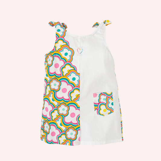 Agatha Ruiz De La Prada Multicolored Flowers Overalls