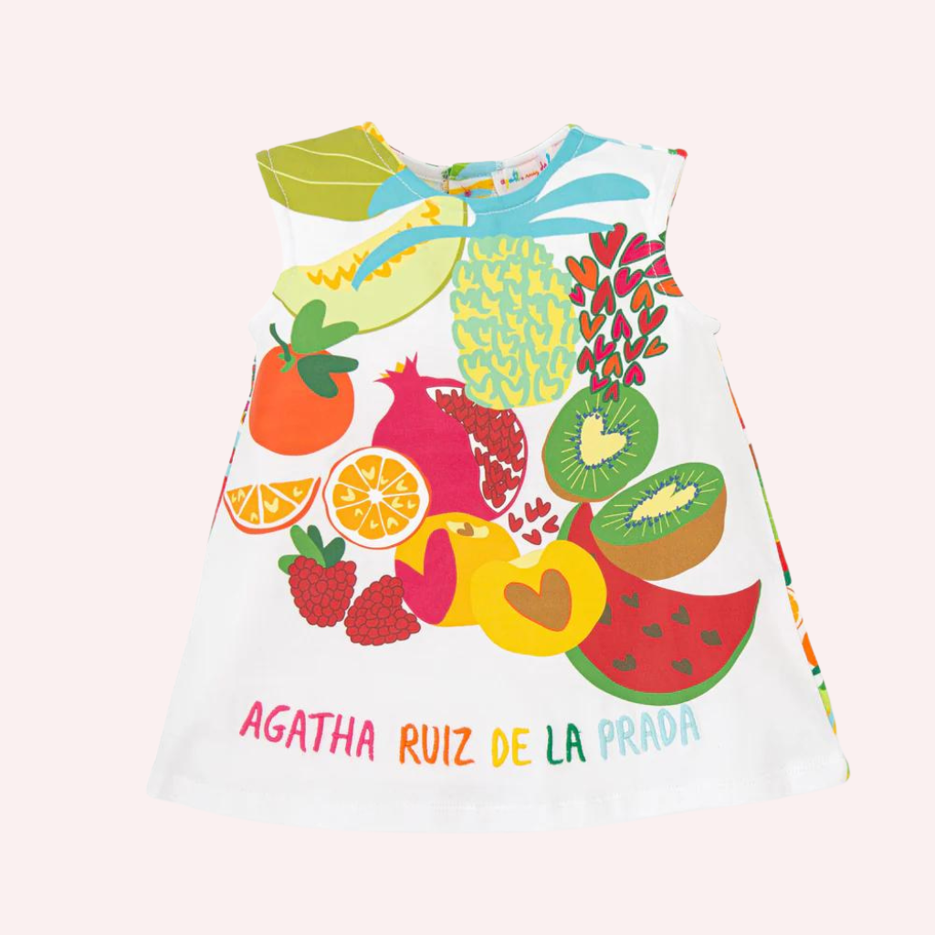 Agatha Ruiz De La Prada Multicolored Fruit Dress